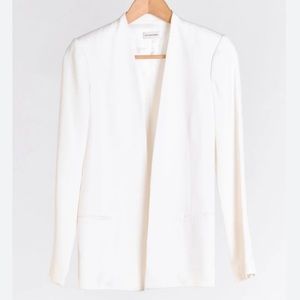By Malene Birger Nivelle white blazer 34